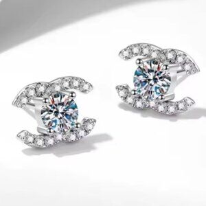 0.5CT Moissanite Stud Earrings, Women's Jewelry, Gift Idea